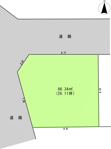 海老名市杉久保南1丁目図面